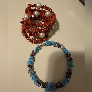 Handmade pebble bracelets-2